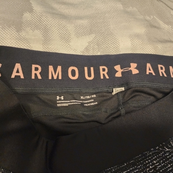 Under Armour No Slip Heatgear Workout Capri Fitness Pants. XL. Like New‎ - Picture 7 of 13